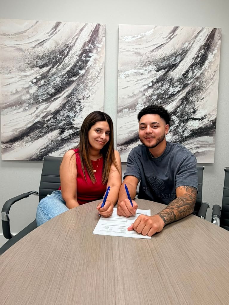 Happy new homeowners
